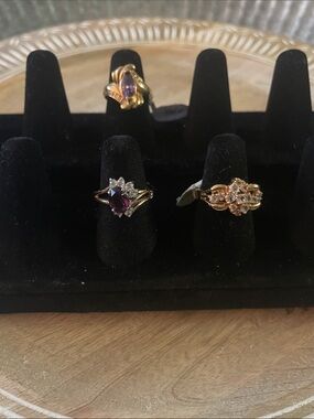 14k Gold Electroplated Rings